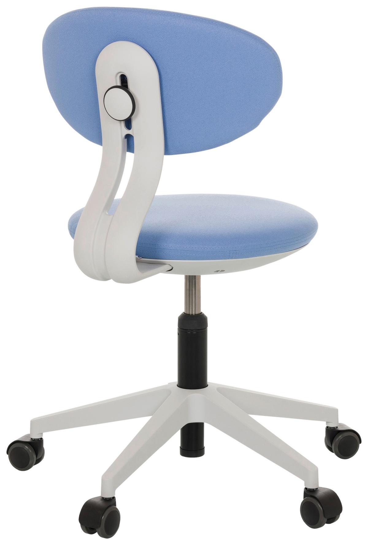 Jugenddrehstuhl Minimovo - Blau/Grau, Basics, Kunststoff/Textil (42/66-87/52cm) - MID.YOU