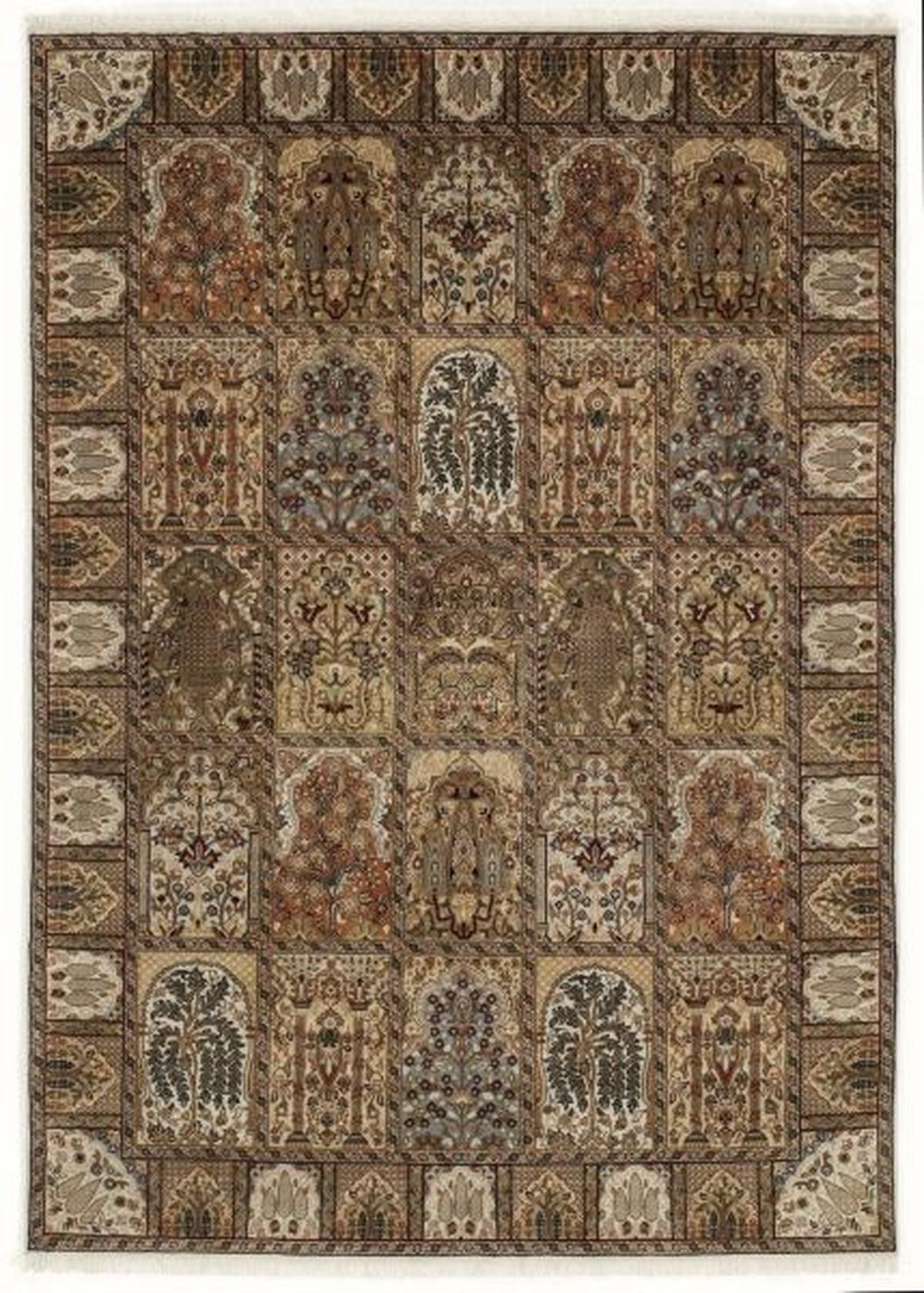 Orientalischer Webteppich Creme Sonam 80x200 cm - Creme, Basics, Textil (80/200cm) - Cazaris