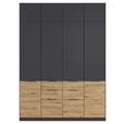 Aufsatzschrank Max-Extra - Grau, KONVENTIONELL, Holzwerkstoff (181/39/54cm) - James Wood