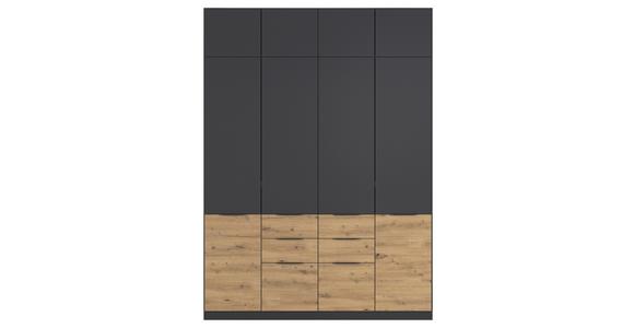 Aufsatzschrank Max-Extra - Grau, KONVENTIONELL, Holzwerkstoff (181/39/54cm) - James Wood