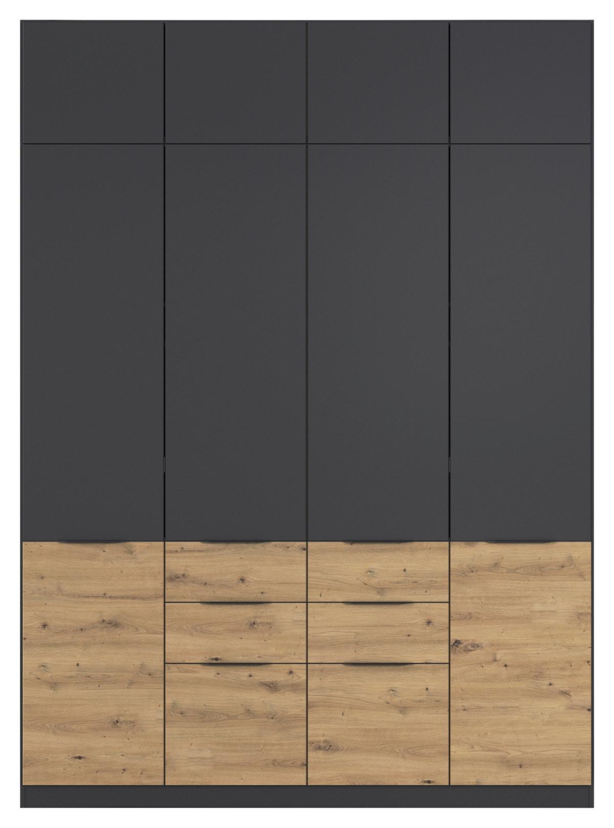 Nástavec na skříň MAX-EXTRA - šedá, Konvenční, kompozitní dřevo (181/39/54cm) - James Wood