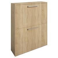 Cipősszekrény Leon 2 *top Ár* - Sonoma tölgy, Basics, faalapú anyag (64/82,4/19cm) - Best Price