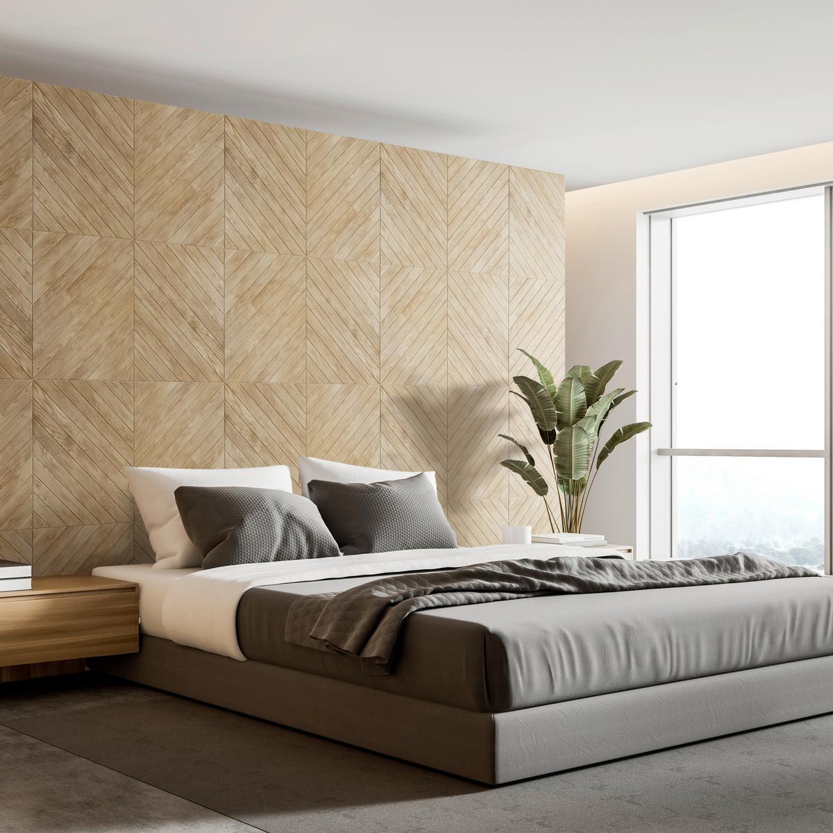 Akustický panel MILLA - barvy buku, textil (60/90cm) - Mömax