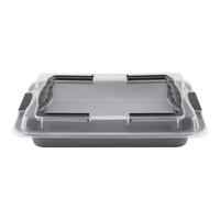 Přenosný box na moučniky , plech + víko - šedá/průhledné, Konvenční, kov/plast (29/4/42cm) - Mömax