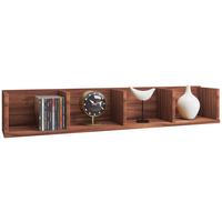 Regál na stenu Honsa š: 97 cm orech - farba orecha, Konventionell, kompozitné drevo (97/15/17cm) - MID.YOU