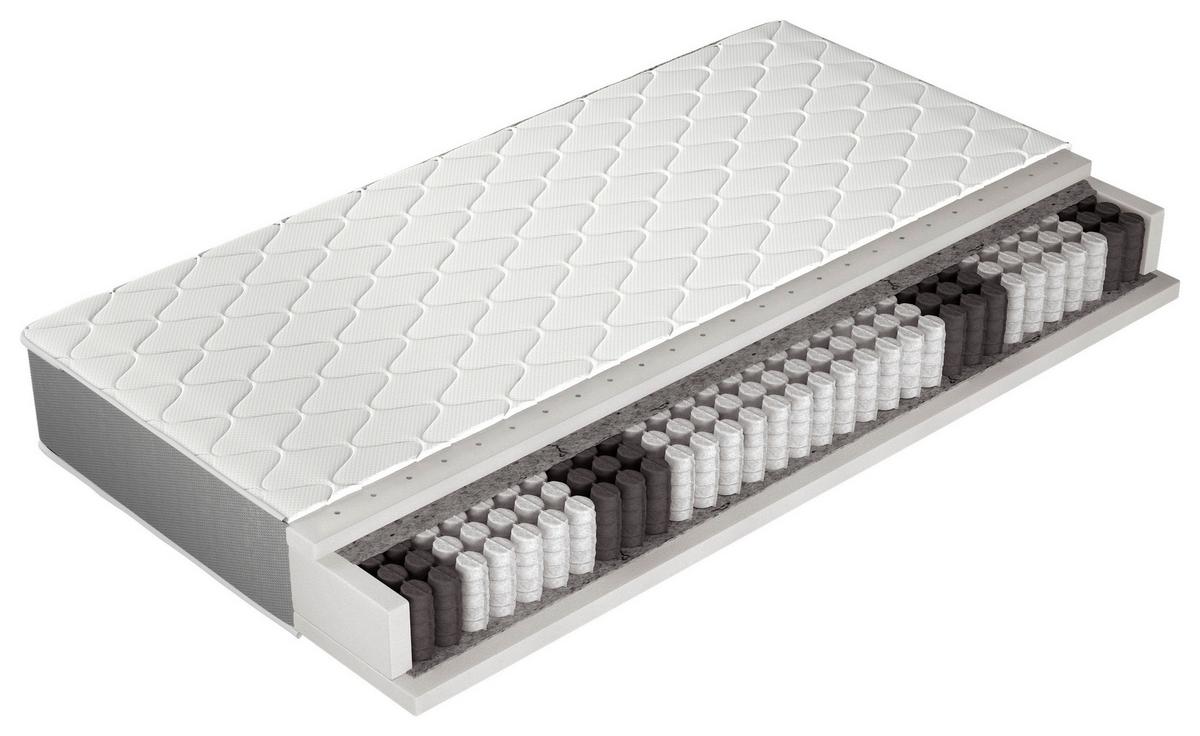 Taschenfederkernmatratze Sport 1 90x200 cm - Textil (90/200cm)
