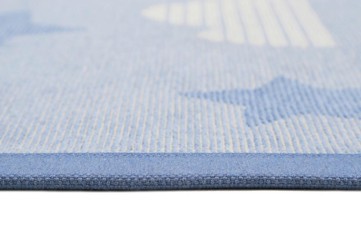 Kinderteppich Blau, Bxl: Ca. 160x230 Cm - Blau/Pastellblau, Trend, Textil (160/230cm) - Esprit