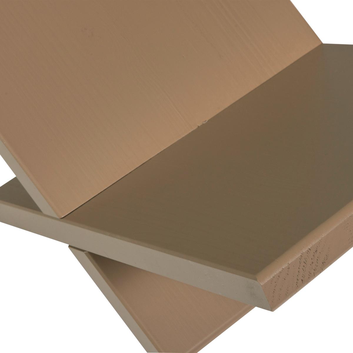 Zeitungsständer Jet Schlammfarben B: 40cm - Schlammfarben, Design, Holz (40/19/26cm) - Livetastic