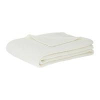 Deka Olli, 130/170cm, bílá - bílá, Moderní, textil (130/170cm) - Modern Living