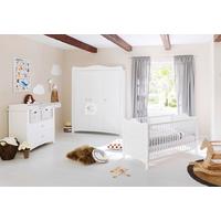 Babyzimmer 100023bg Florentina - Weiß, Trend, Holz/Holzwerkstoff - Pinolino