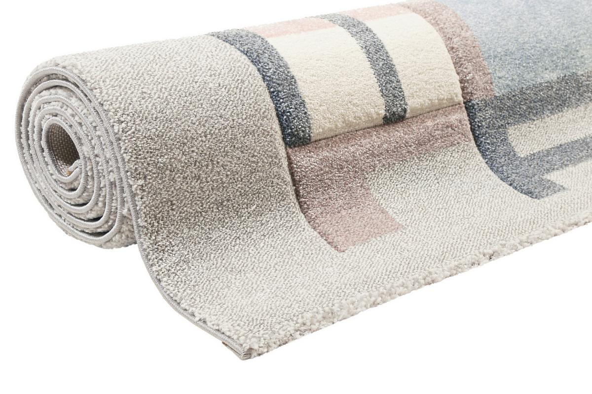 Kinderteppich Sea Castle - Hellgrau/Rosa, Trend, Textil (160/225cm) - Esprit