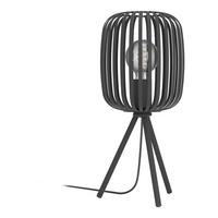 TISCHLEUCHTE 900519*ROMAZZINA - Sandfarben/Schwarz, Design, Metall (20/43,5cm) - Eglo