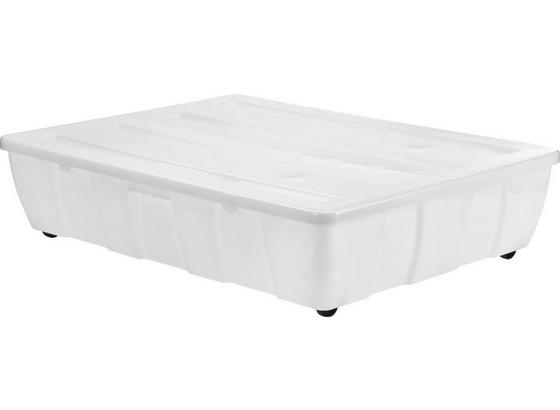 Úložný Priestor Na Kolieskach Easy Big - transparentné, plast (79.5/18.0/58.3cm) Úložný Priestor Na Kolieskach Easy Big - transparentné, plast (79.5/18.0/58.3cm)