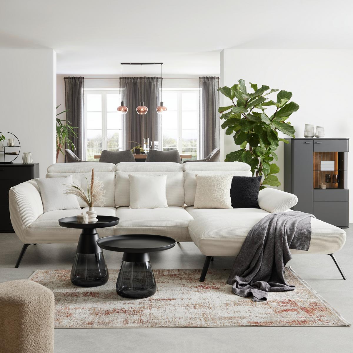 TKANÝ KOBEREC FLORENZ 3 - piesková, Modern, textil (200/290cm) - Premium Living