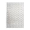 Teppich Weiß, Taupe Vivica 125, BxL: 120x160 cm - Taupe/Weiß, KONVENTIONELL, Textil (120/160cm)
