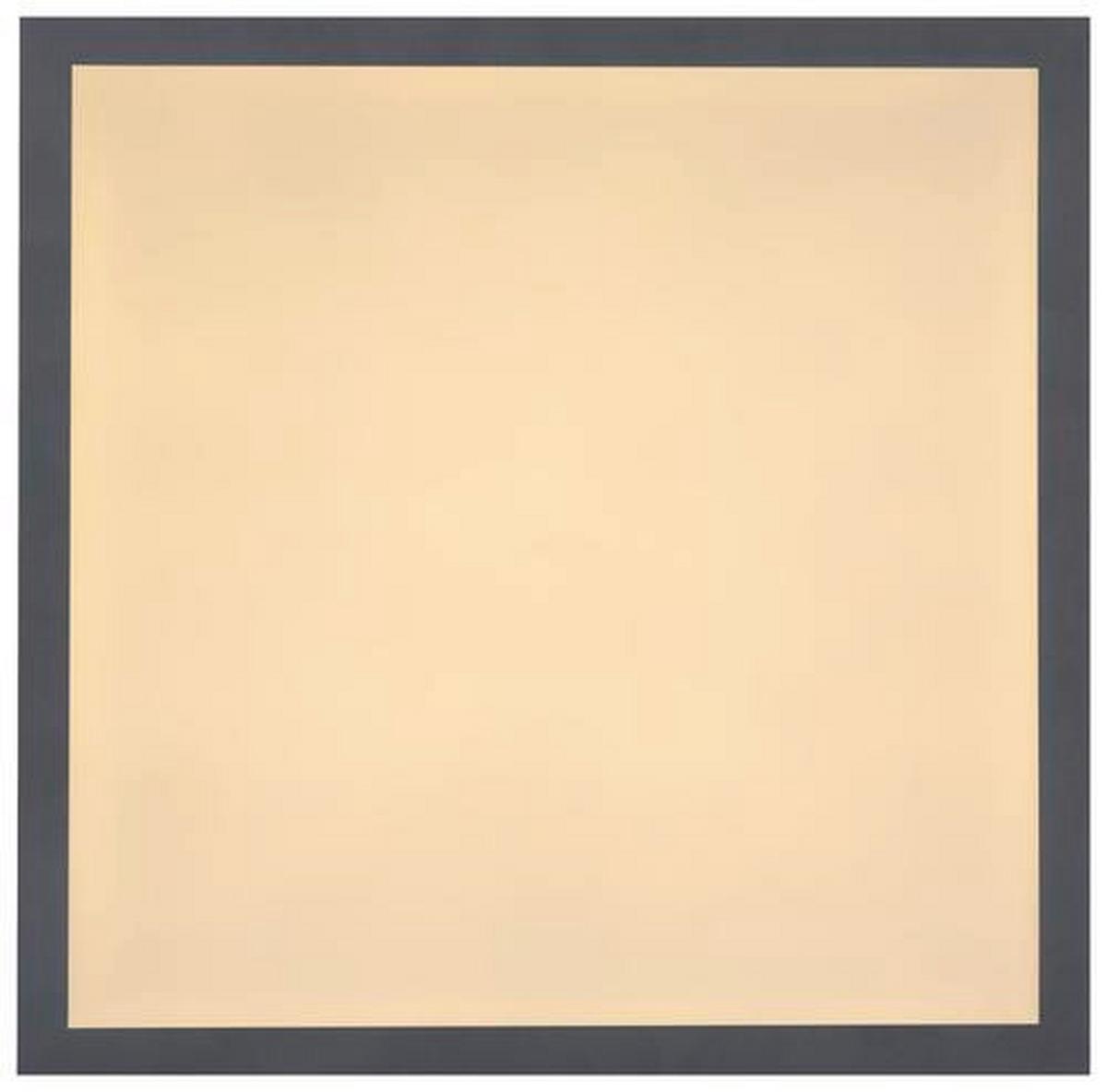 LED-Deckenleuchte Doro L: 30 cm - Opal/Graphitfarben, Basics, Kunststoff/Metall (30/30/6cm) - Globo