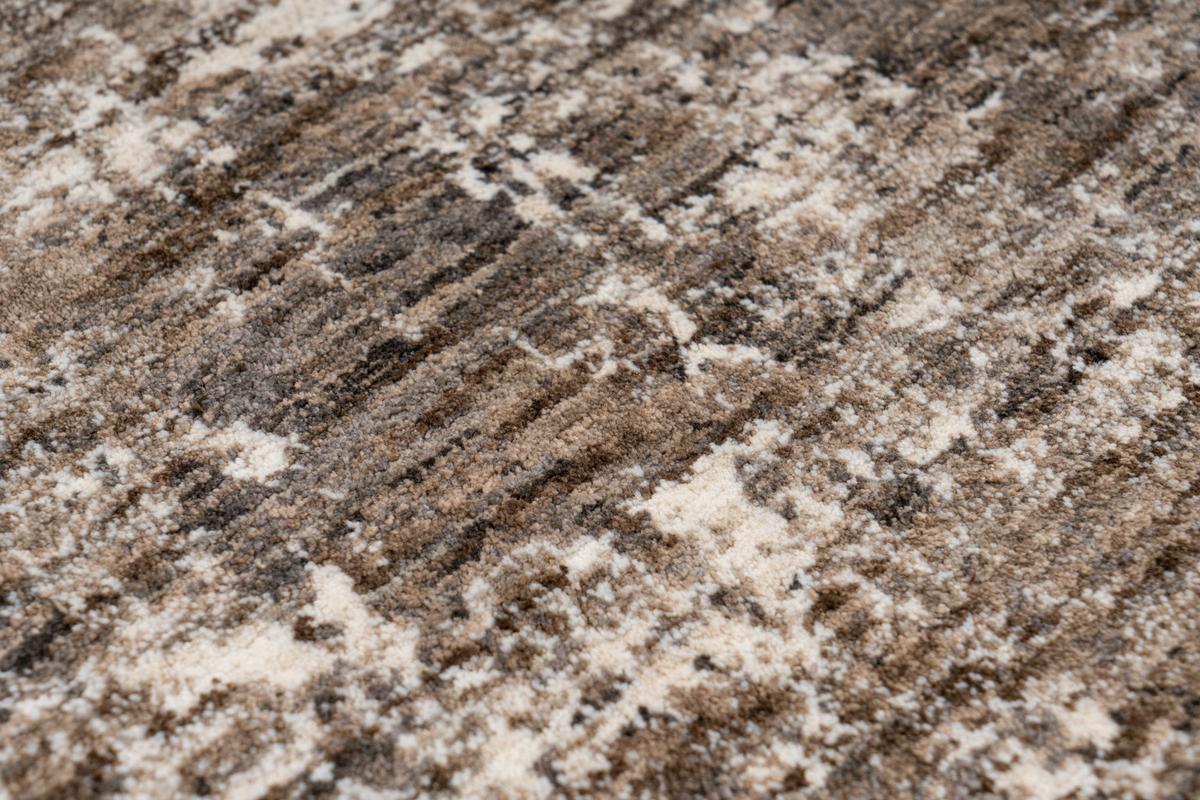 Webteppich My Bella - Taupe, Design, Textil (140/200cm) - Obsession