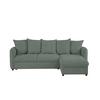 Ecksofa Costo Grau S: 254 cm - Grau, Design, Textil (254/160cm) - MID.YOU