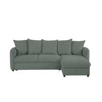 Ecksofa Costo Grau S: 254 cm - Grau, Design, Textil (254/160cm) - MID.YOU
