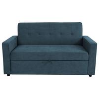 Schlafsofa Haze Blau B: 162 cm - Blau, Trend, Textil (162/90/89cm)