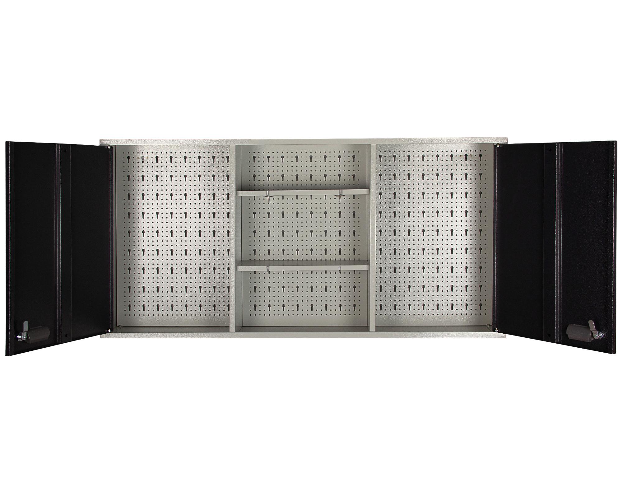 Werkstattschrank Jens Anthrazit/Grau B: 120 cm - Anthrazit/Grau, Basics, Metall (120/60/20cm)
