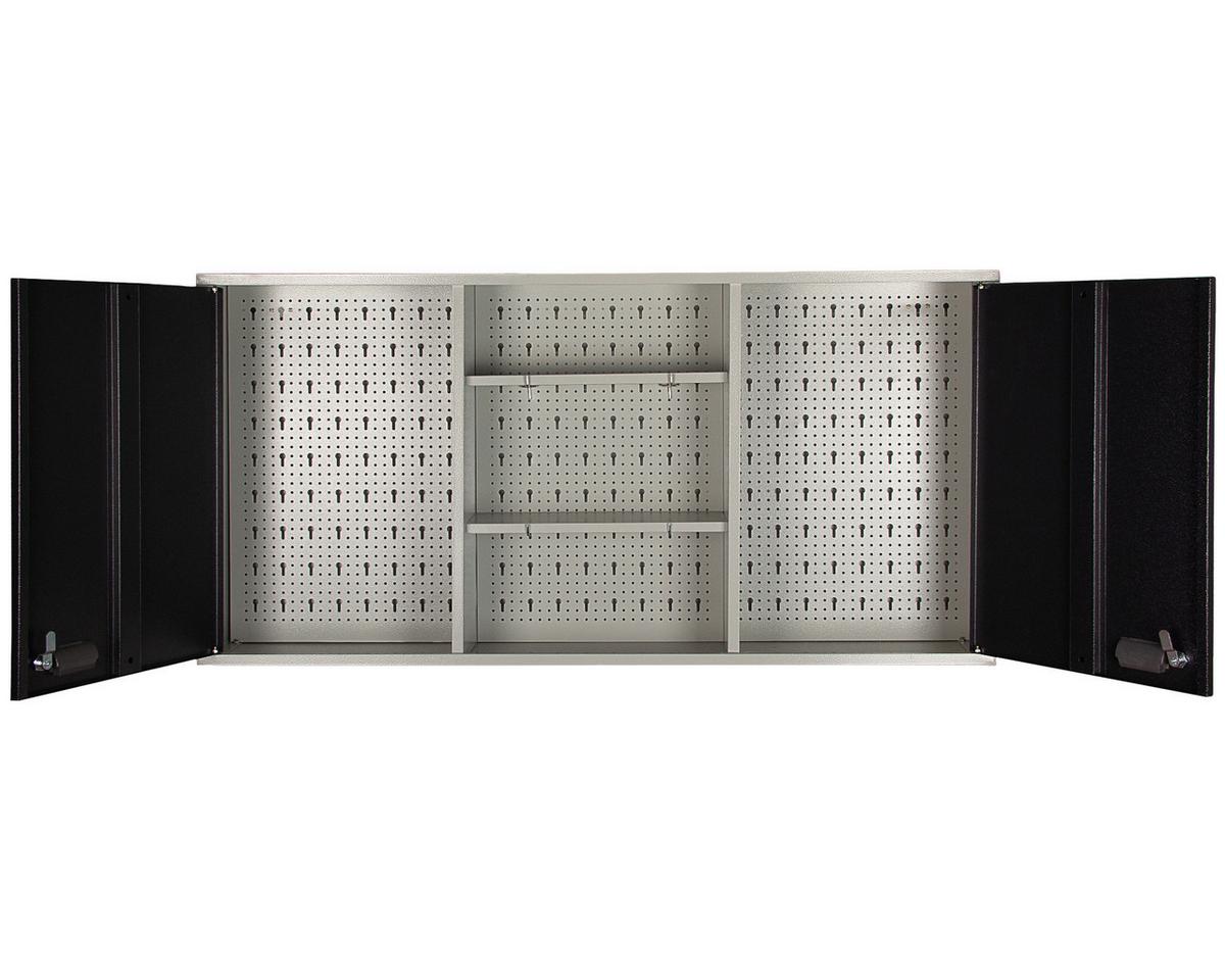 Werkstattschrank Jens Anthrazit/Grau B: 120 cm - Anthrazit/Grau, Basics, Metall (120/60/20cm)