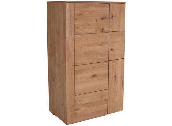 Highboard Buffalo B:90cm Bianco Eiche Echtholzdekor - Eichefarben, KONVENTIONELL, Holz/Holzwerkstoff (90/138/37cm) Highboard Buffalo B:90cm Bianco Eiche Echtholzdekor - Eichefarben, KONVENTIONELL, Holz/Holzwerkstoff (90/138/37cm)