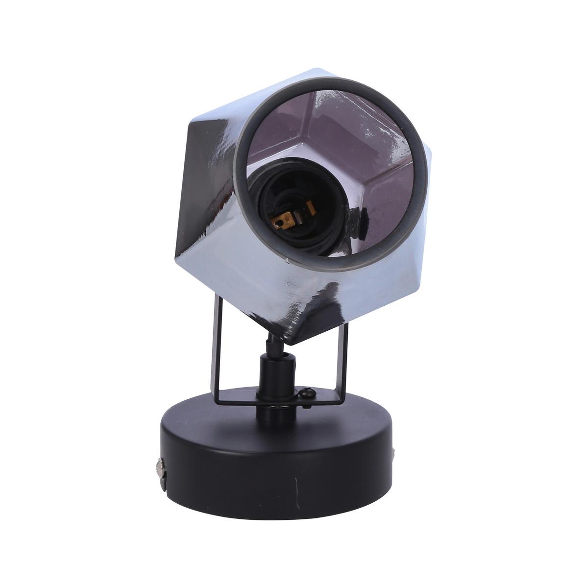 Strahler 91-13347 Randi - Schwarz, Design, Glas/Metall (19/9/16cm)