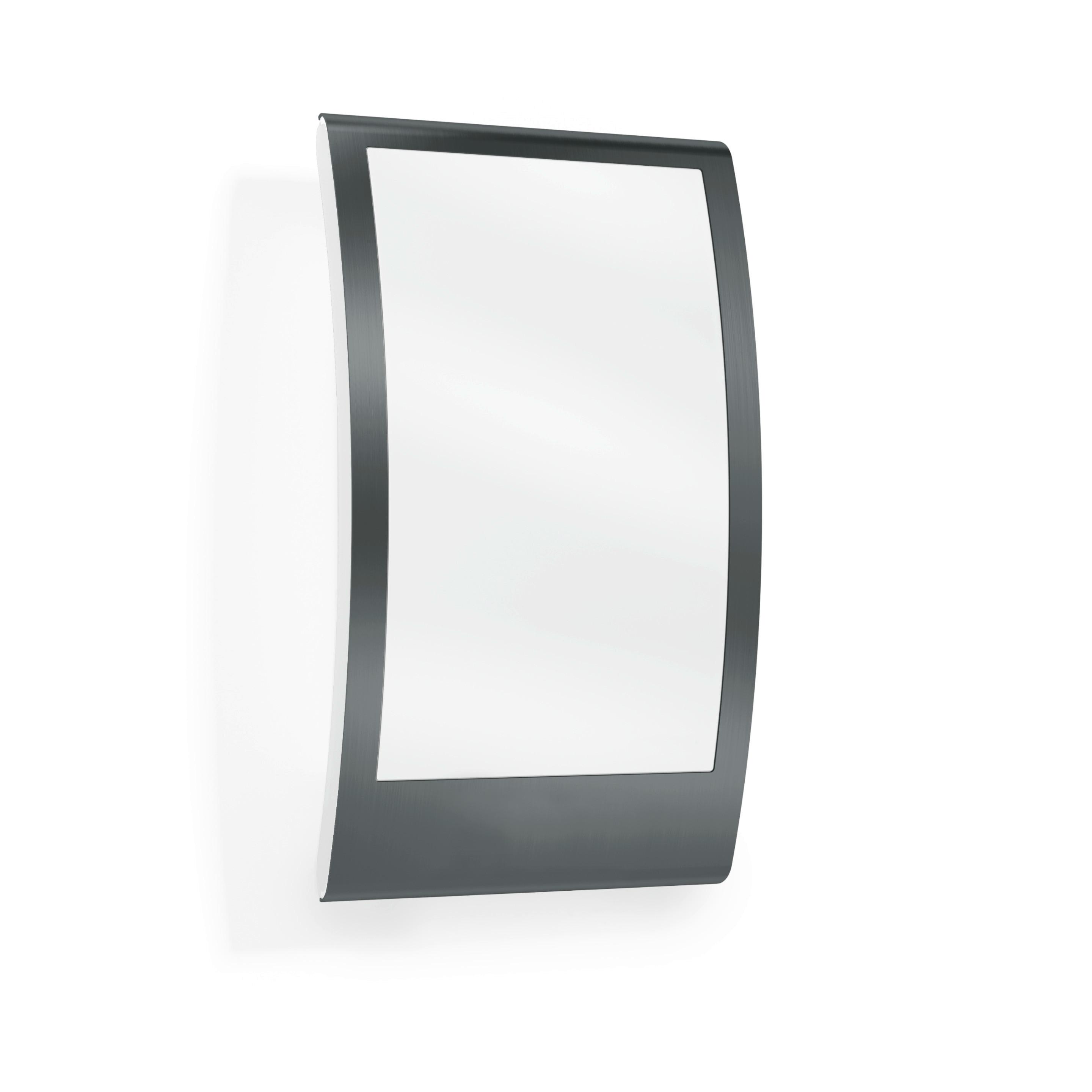Außenwandleuchte L 22 Anthrazit - Anthrazit, Design, Metall (8,1/16,2/28cm) - Steinel