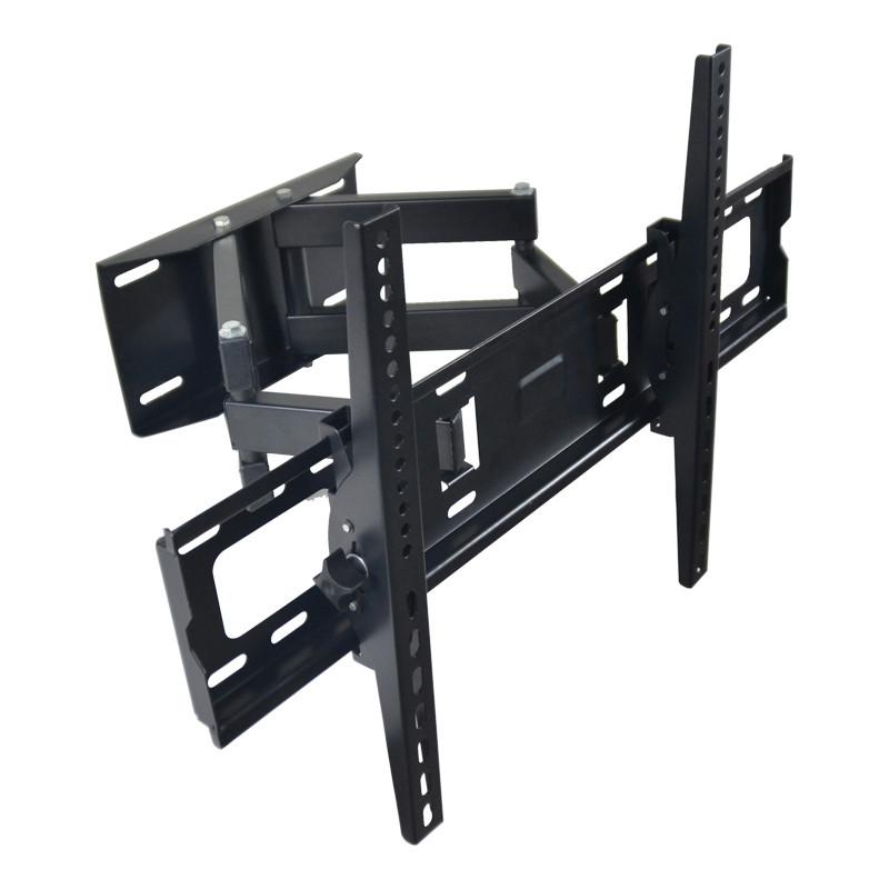 Tv-tartó Neapel - fekete, Modern, fém (66,5/40/44,5cm)