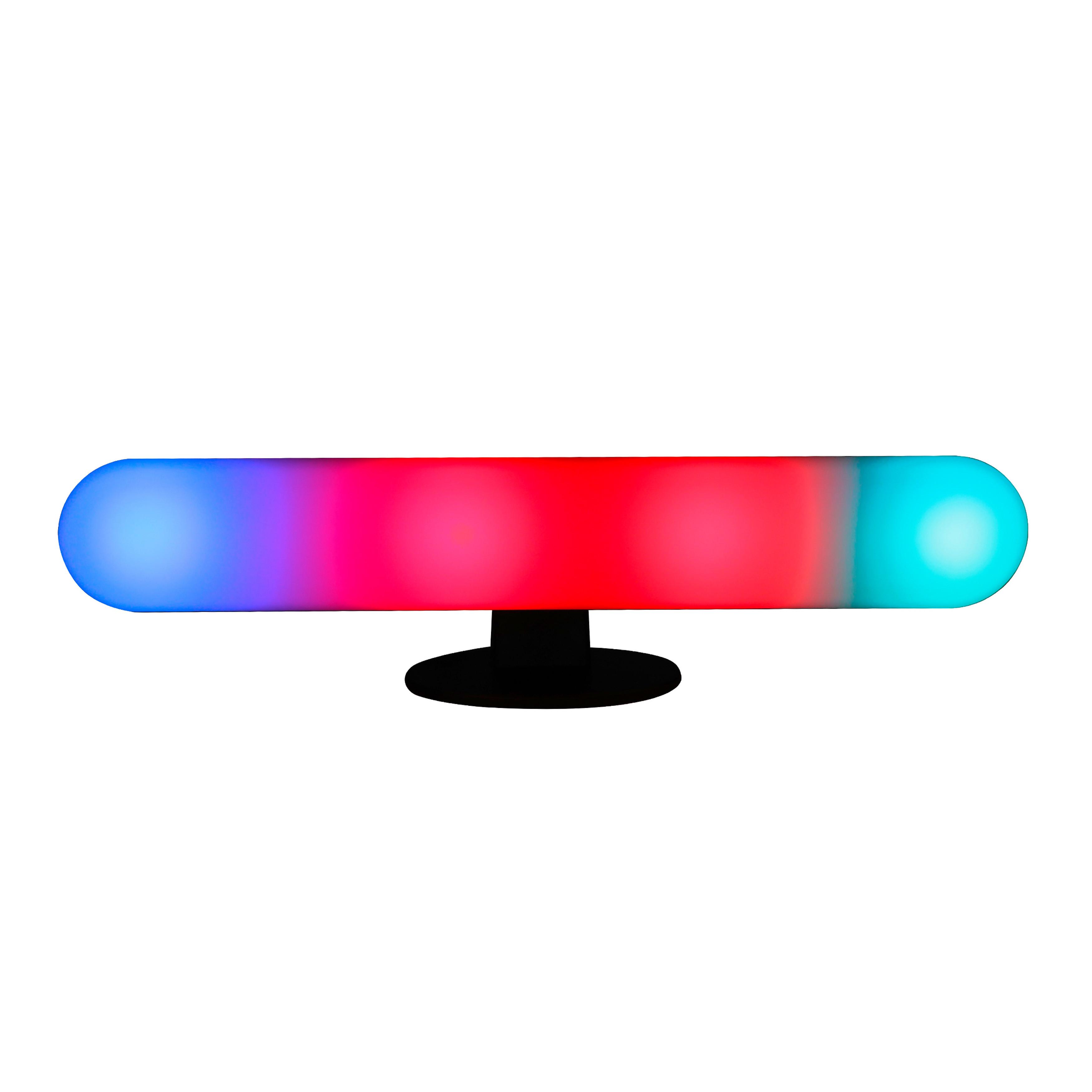 LED-Dekoleuchte Rickie - Schwarz, KONVENTIONELL, Kunststoff (7,4/26,5cm) - Luca Bessoni