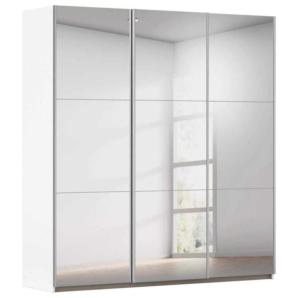 SCHWEBETÜRENSCHRANK Berny, Alpinweiß B: 196 cm