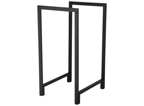 Holzlege Leo - Schwarz, MODERN, Metall (41/35/66,5cm) Holzlege Leo - Schwarz, MODERN, Metall (41/35/66,5cm)