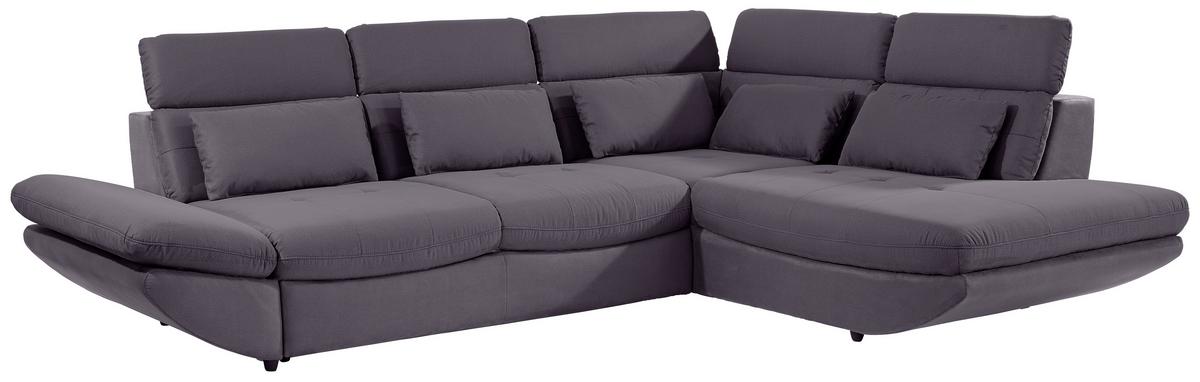 SEDACIA SÚPRAVA PARK - čierna/antracitová, Modern, textil/plast (311/233cm) - Luca Bessoni