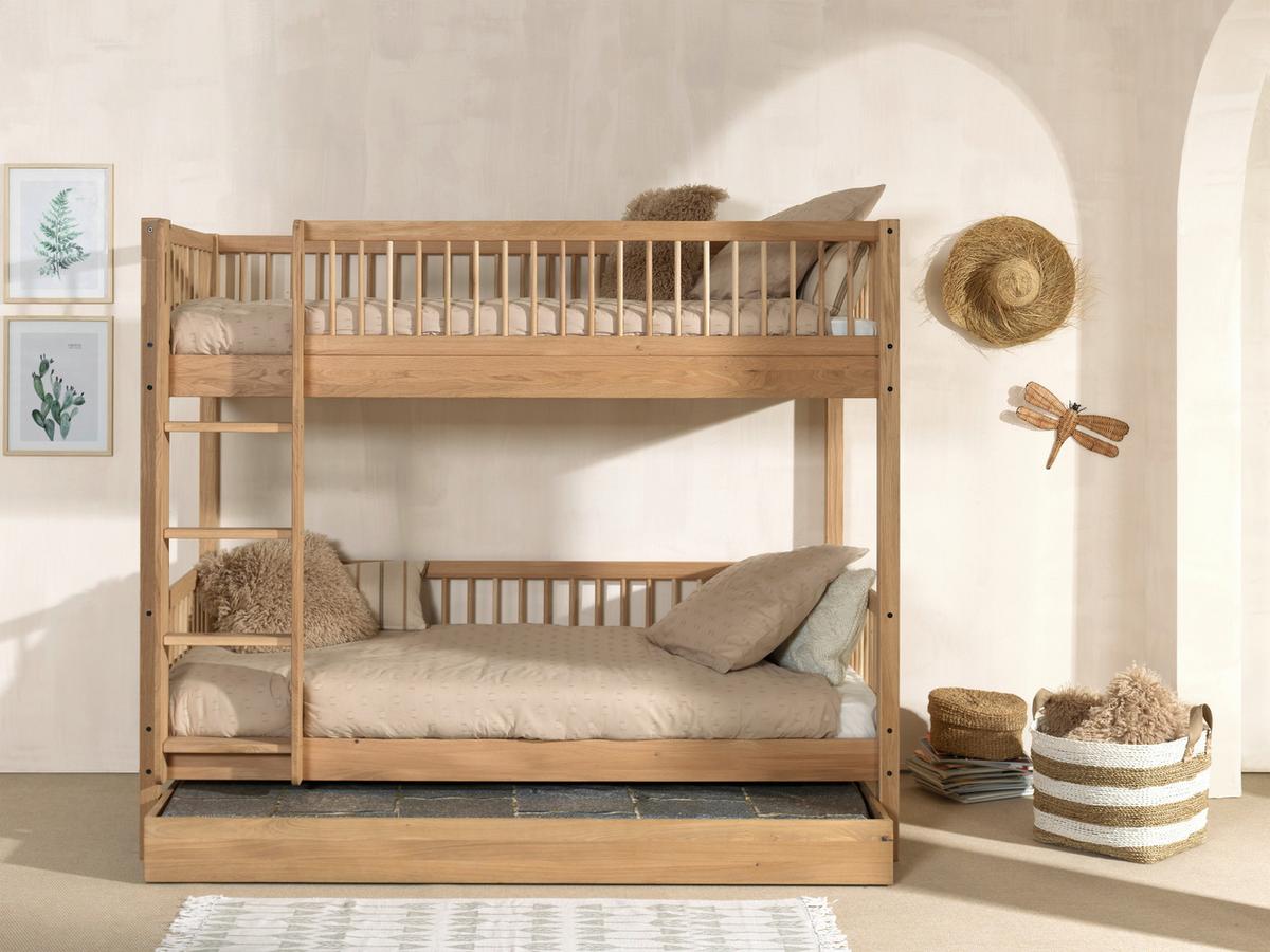 Etagenbett Forrest - Naturfarben, MODERN, Holz (90/200cm) - MID.YOU