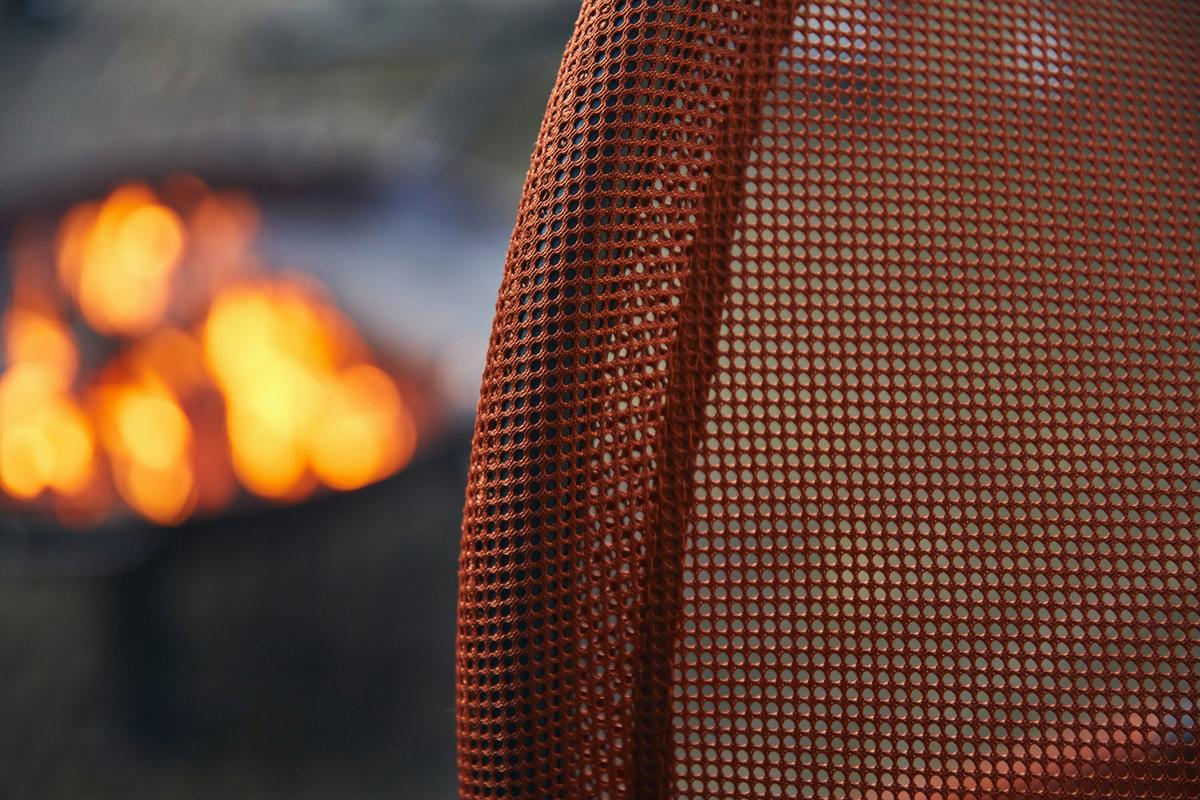 Hängesessel Mit Gestell Mit Sitz- Und Rückenkissen - Anthrazit/Rot, KONVENTIONELL, Kunststoff/Textil (123/192/102cm) - Siena Garden