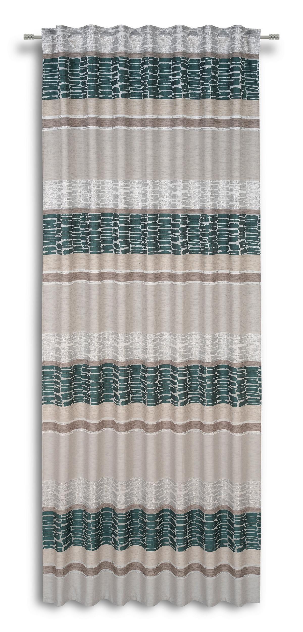 Készfüggöny Palma - olajkék, Modern, textil (140/245cm) - Luca Bessoni