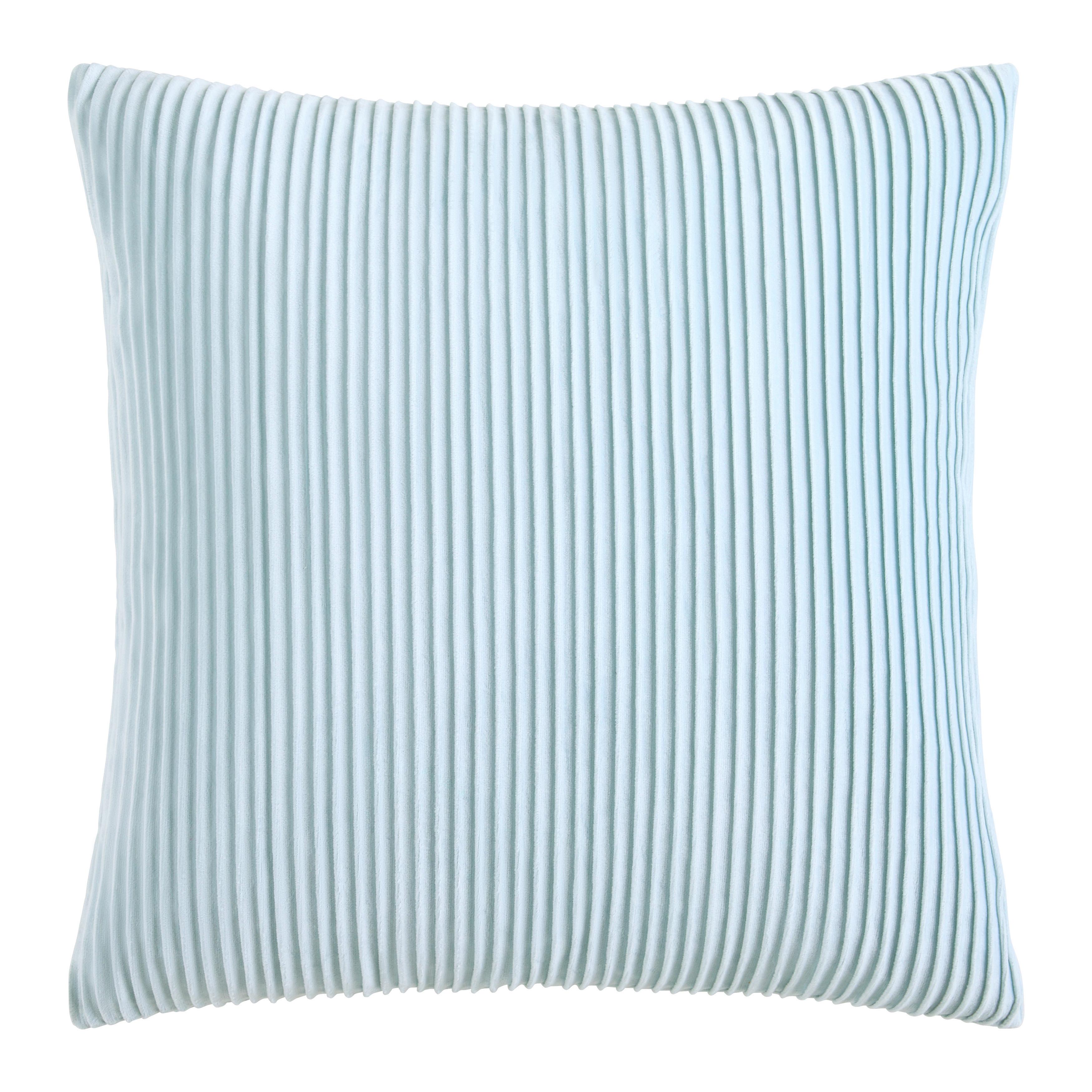 DEKORAČNÝ VANKÚŠ MELANIA - modrá, Romantik / Landhaus, textil (45/45cm) - Modern Living