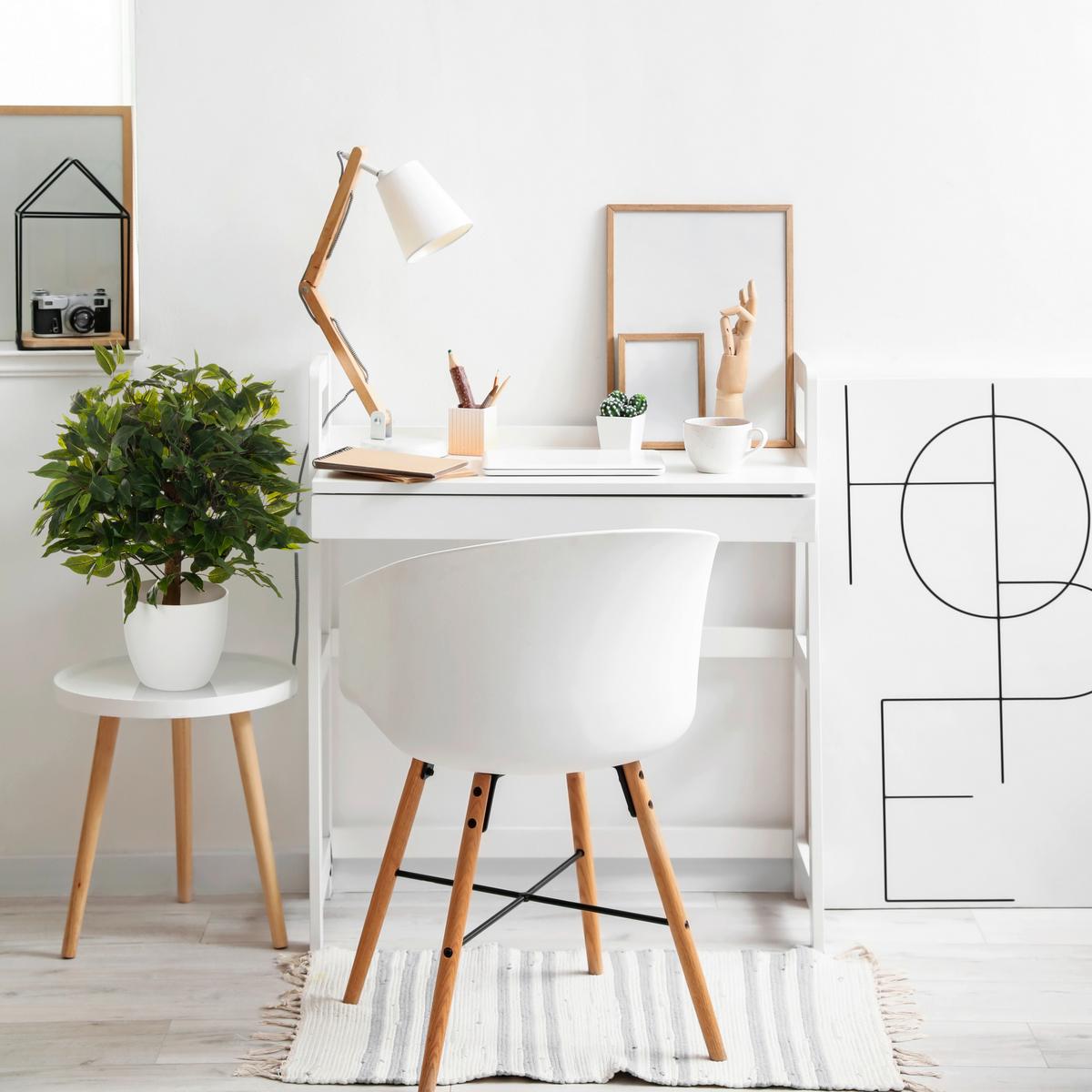 Kunstpflanze Grün/braun B: 40 Cm - Weiß/Braun, MODERN, Kunststoff (40/65/40cm) - MID.YOU