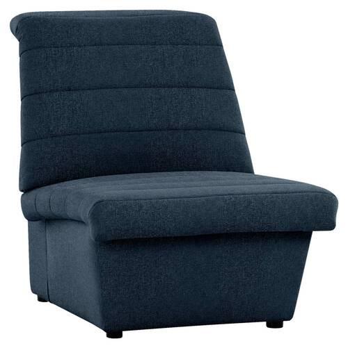 Sessel Looks Viii - Schwarz/Dunkelblau, Design, Textil (72/92/103cm) - LOOKS by W.Joop