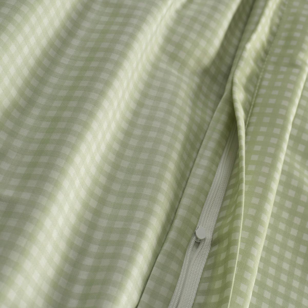 POVLEČENÍ S41.005.KARO FIVE SALBEI - šalvějově zelená, Basics, textil (140/200cm) - Florella