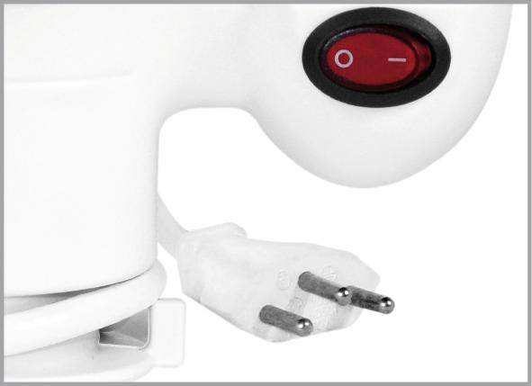 Eierkocher Eggolino - Weiß, MODERN, Kunststoff (23/6/13cm)