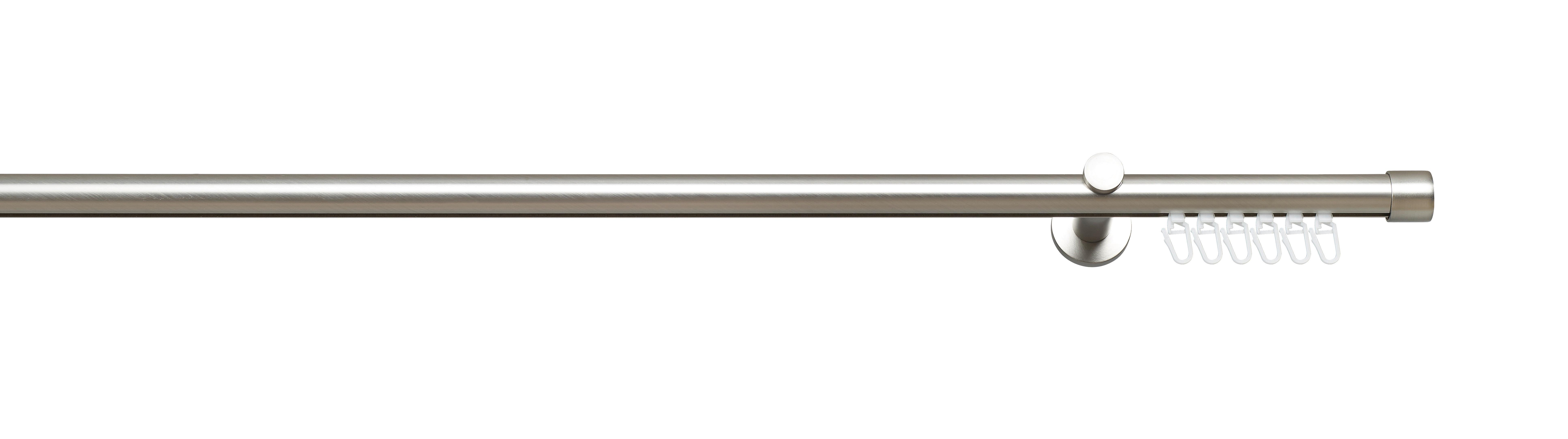 Sada Tyčí Na Závesy Innenlauf, 200 Cm - farby ušľachtilej ocele, kov (200cm) - Premium Living