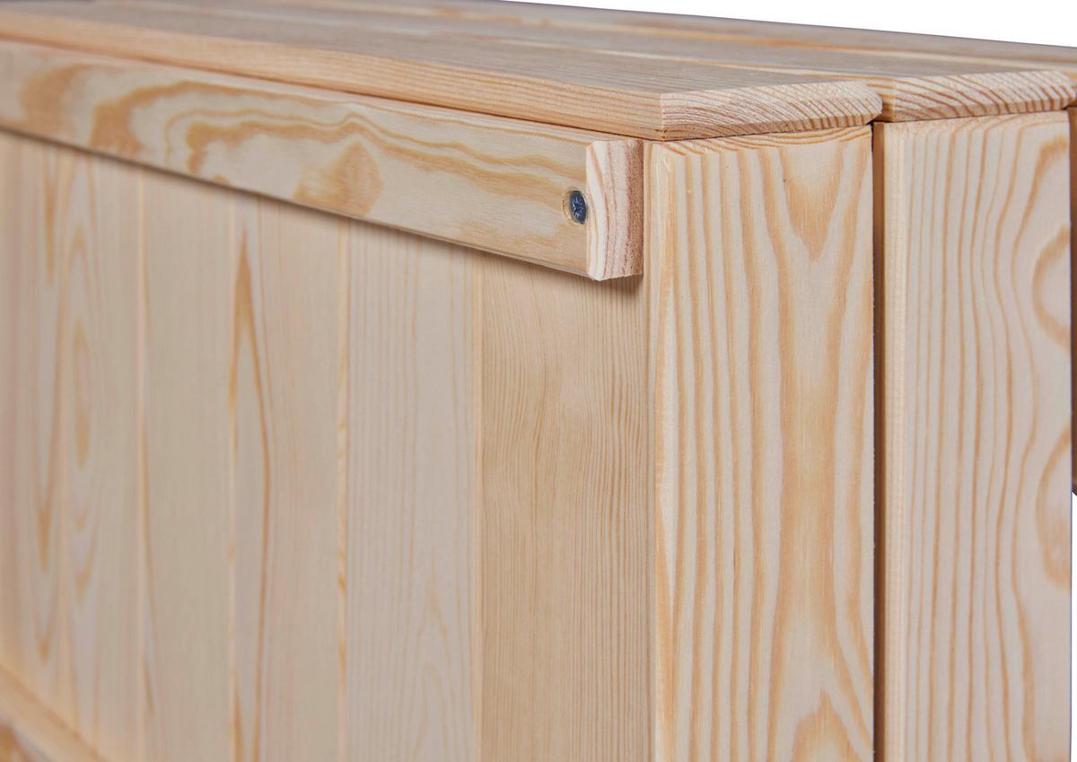 Dekokiste Valloni M - Naturfarben/Kieferfarben, Design, Holz (51/23/31cm) - Livetastic