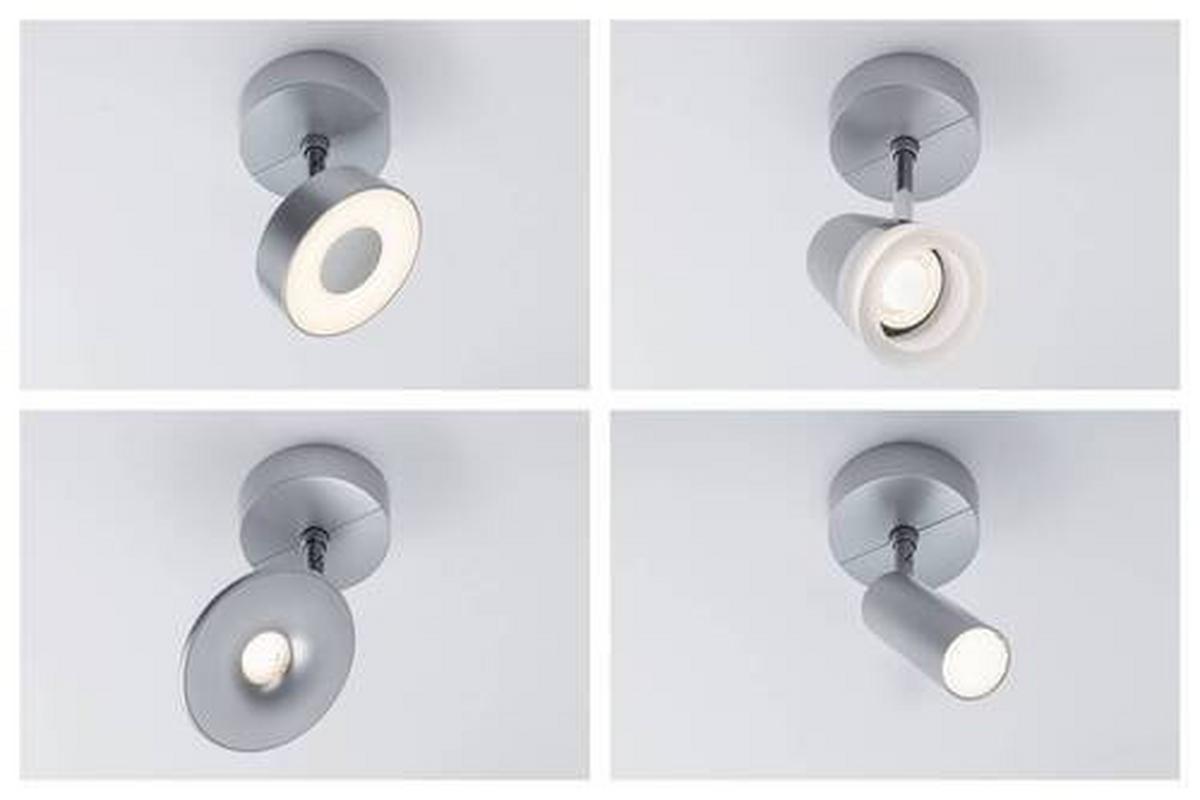 Schienensystem Urail Strahler Aufhängung 96820, Chromfarben - Chromfarben, Basics, Kunststoff (10/3,55cm) - Paulmann