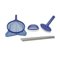 Medencetisztító Szett Pooltrend - sárga/fekete, Basics, műanyag