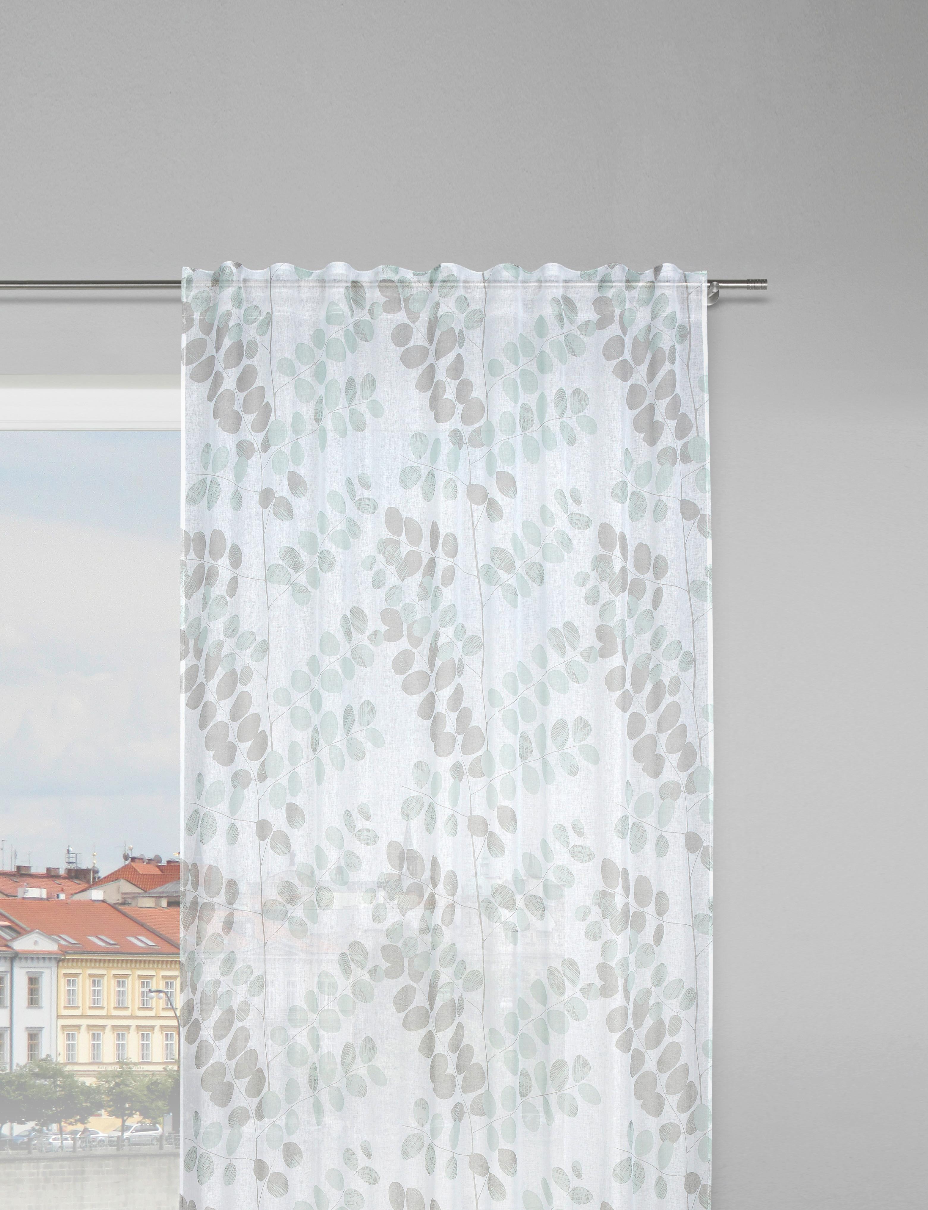 Hotový Záves Endless, 140/245cm, Zelená - zelená, Konvenčný, textil (140/245cm) - Modern Living