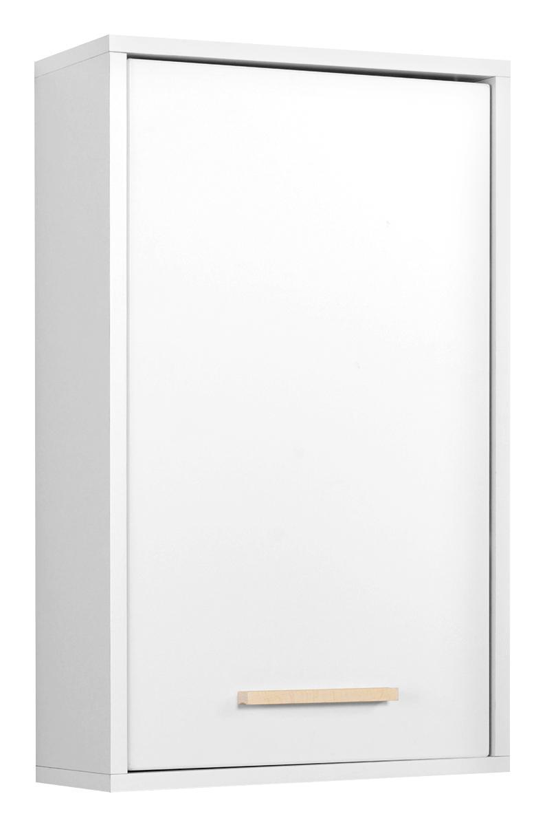 Hängeschrank Oslo B:40cm Weiß - Weiß, Basics, Holzwerkstoff (40/64/20cm)