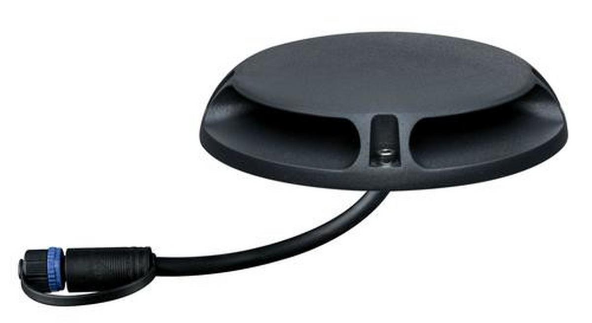 Wegeleuchte Plug&shine 6w Aluminium - Anthrazit, Design, Metall (16/3,2cm) - Paulmann