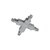 Schienensystem Duoline X-Verbinder 702487 Titanfarben - Titanfarben, Basics, Kunststoff (16/2/17cm) - Trio Leuchten